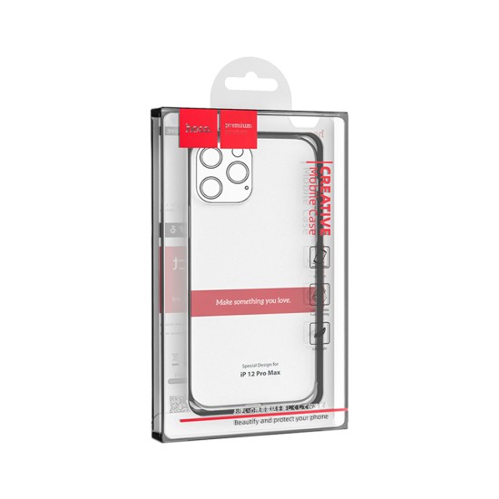 Hoco Back Cover for Apple iPhone 12 Pro Max Transparent